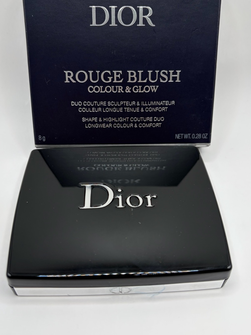 Dior Rouge Blush Duo — Vibrant Pink Blush with Golden Bronze Glow - Picture 3 of 4